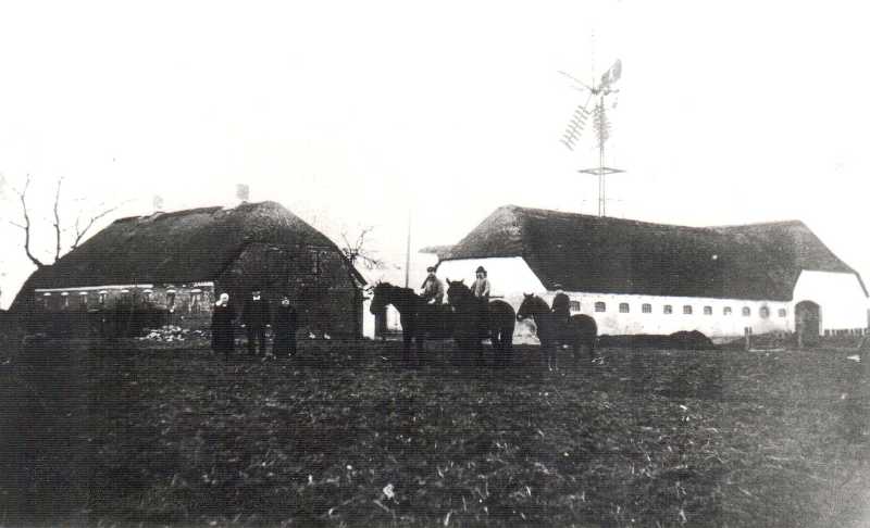 Mosebakgård ca. 1916 lokalhistorisk B75
