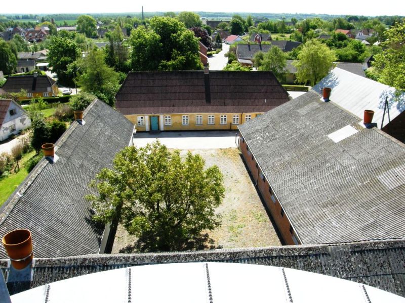 Kennet Buus tog en række billeder fra toppen af Nørregårds silo, inden den blev taget ned i 2008. Klik på billedet for at se de øvrige.