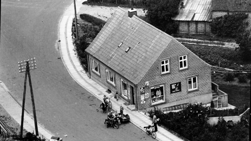 1958  Sylvest Jensen Luftfoto; Det Kgl. Bibliotek.