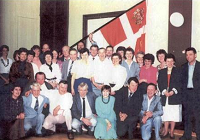 Skelund Veddum folkedansere 1990 til 1992