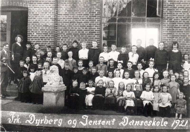 Frk. Dyrberg og Jensens Danseskole 1921
