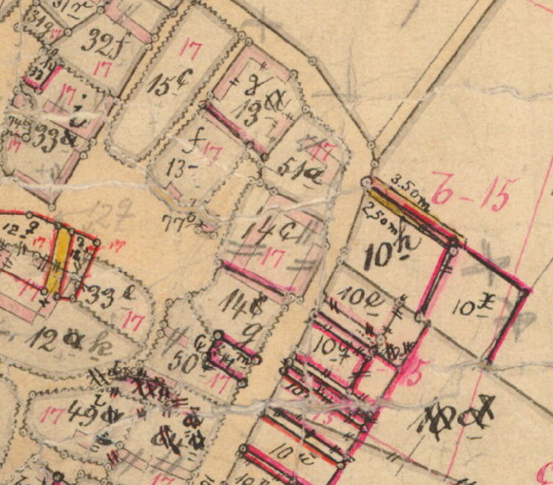 Historiske kort på nettet (https://historiskekort.dk/). Matrikelkort Veddum By, Skelund (28283 1896) Gyldig : 1896 - 1963 Målestok: 4000. Indeholder data fra Styrelsen for Dataforsyning og Infrastruktur hentet 2023.